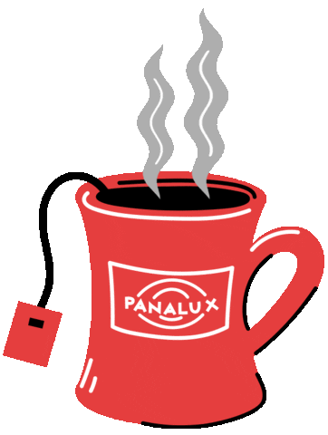 Panavision giphyupload coffee tea mug Sticker