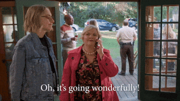 Oh, It's Going Wonderfully!