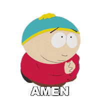 Pray Eric Cartman Sticker by South Park