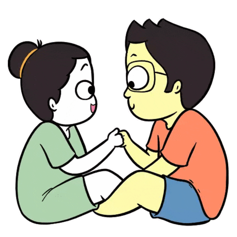 Kissing In Love Sticker by Love Handle Comics