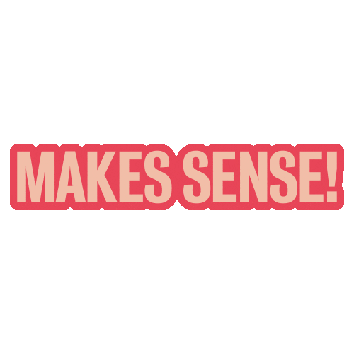 convinisverige makes sense convini sinnesschysst Sticker