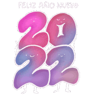 Happy New Year Love Sticker by marm