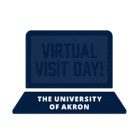 Zips Sticker by The University of Akron