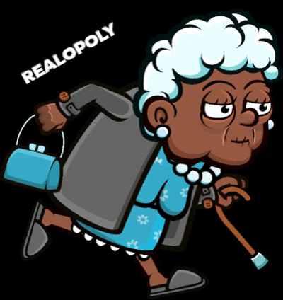 grandma agent real estate agent broker gotta go GIF