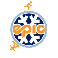 Blue Bird Ski Sticker by Epic Pass