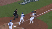 Milwaukee Brewers Falling GIF by MLB