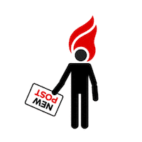 Stick Man New Post Sticker by Bayut.com