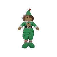 Stowmarket christmas elf stowmarket stowie Sticker