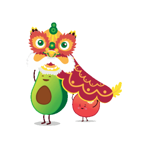 Chinese New Year Celebration Sticker by HeyAvo