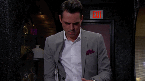 young and restless letter GIF by CBS