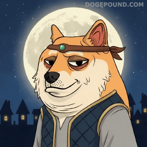 Shiba Inu Nod GIF by Doge Pound