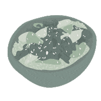 Korea Korean Food Sticker