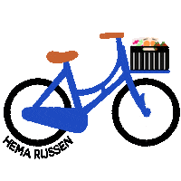HemaRijssen fiets hema rijssen hema rijssen Sticker