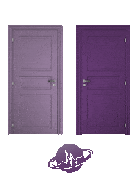 Purple Sticker by Quincy Gifs