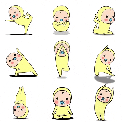 Yoga Memetan GIF
