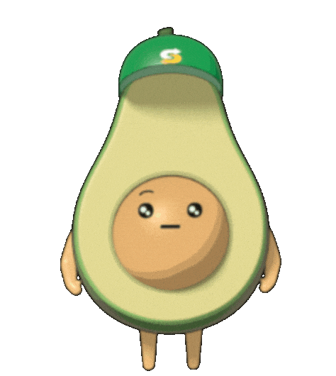 SubwayKorea giphyupload subway avocado 댄스 Sticker
