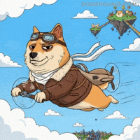 Flying On My Way GIF by Doge Pound