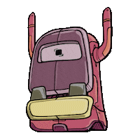 Robot Eating Sticker