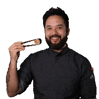 Chopsticks Eating Sticker by Sushi van Kai