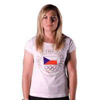 Waving Czech Republic GIF by Český olympijský tým