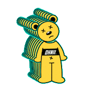 Ohnii_official bear ohnii lansibear ohniiofficial Sticker