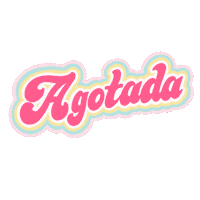 Paz Agotado Sticker by Mi Calma Interior