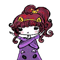 girl no Sticker by Florens Debora