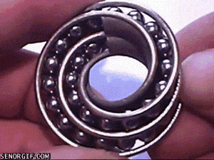 ball bearings art GIF by Cheezburger