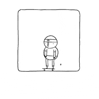 Motorcycle Skateboard GIF by Animation Domination High-Def