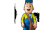 Donaukurier up thumb dk daumen hoch Sticker