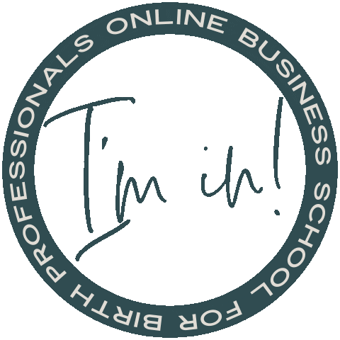 Virtual Doula Sticker by Nichole Joy