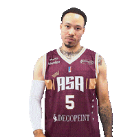 Not In My House Basketball Sticker by Alliance Sport Alsace