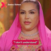 Confused Pink GIF by Showmax