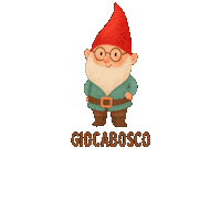 Giocabosco gnome gnomo gnomi giocabosco Sticker