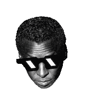 Floating Miles Davis Sticker