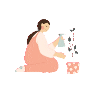 Girl Water Sticker