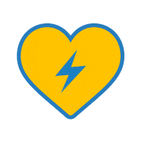 Boltup Sticker by Los Angeles Chargers