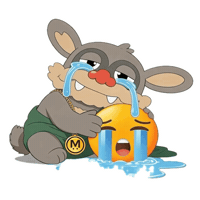 Sad Cry Sticker