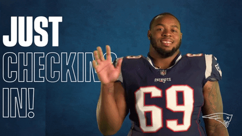 How Are You Hello GIF by New England Patriots