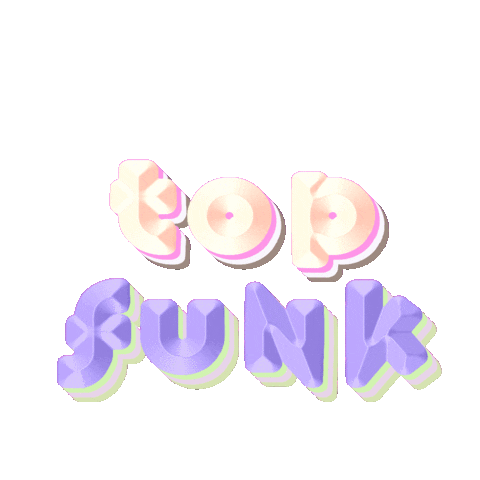 Typography Word Sticker