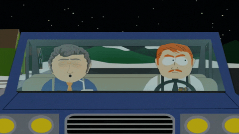 night driving GIF by South Park 