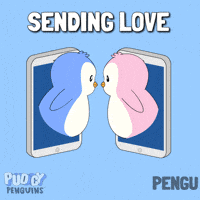 I Love You Kiss GIF by Pudgy Penguins