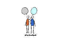 Discussion Converse Sticker by Curious Piyuesh