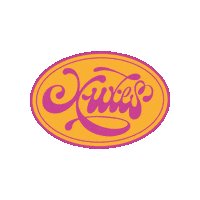 XuxesCompany sticker orange weed 420 Sticker