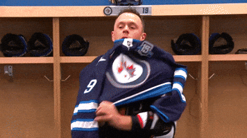 Happy Jonathan Toews GIF by Winnipeg Jets