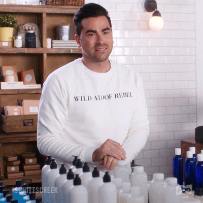 Awkward Dan Levy GIF by Schitt's Creek