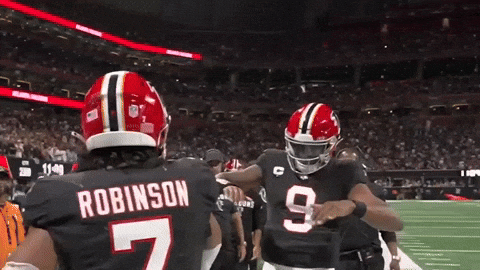 Celebrate Rise Up GIF by Atlanta Falcons