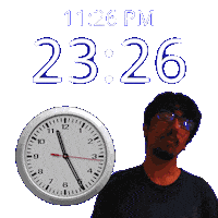 11 Pm Sticker