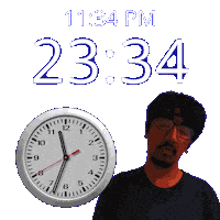11 Pm Sticker
