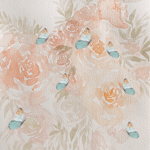 arazalele giphyupload flores mariposas acuarelas GIF